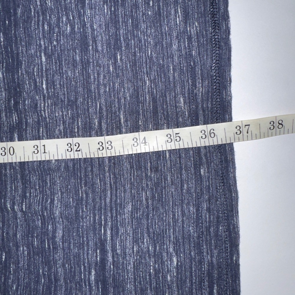 Pact French Navy Melange Piper Organic Cotton Pocket Tee‎ Dress Size M - Picture 8 of 8